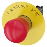 Pulsador parada de emergencia, 1 NC Marca: SIEMENS