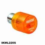 Lámpara led amarilla para baliza 220 Vac, IKML220S, EMAS