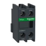 BLOCK CONTACTO AUXILIAR FRONTAL TESYS 1NA+1NC P/ LC1D-LC1F LADN11, SCHNEIDER.